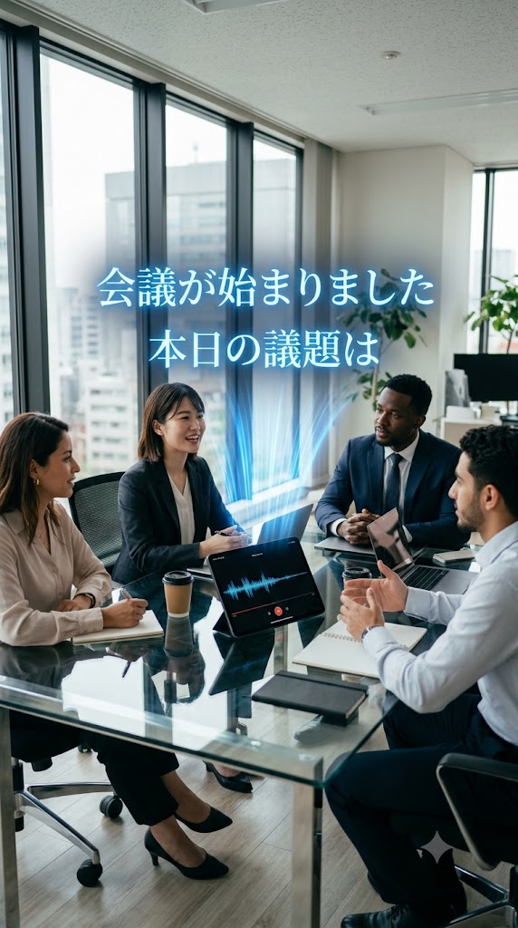 文字起こしの画像