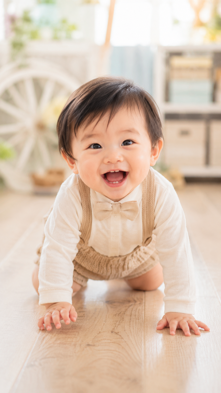 赤ちゃんモデルの画像