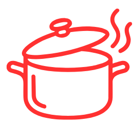 手作り料理のイラスト